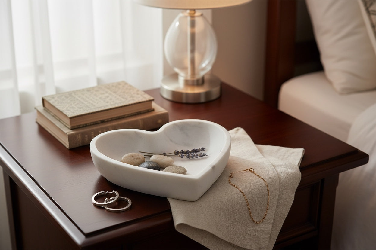 Heart Stone Bowl