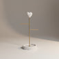 Indian White Marble With Brass Part