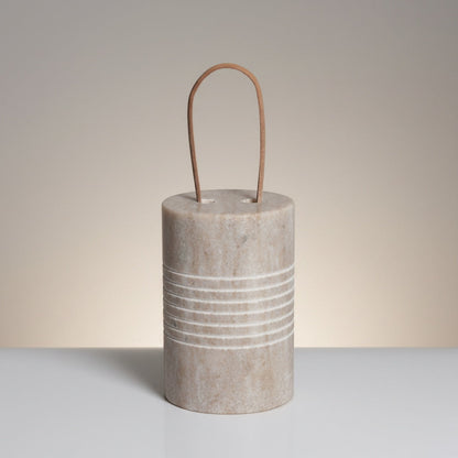 Morchana Marble With Leather Strap