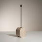 Beige Traventine With Brass Rod