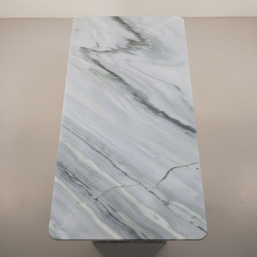 Himalayan Green Marble - top view - Stonewood Studio