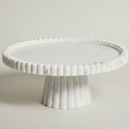 Indian White Marble - detail view - Stonewood Studio