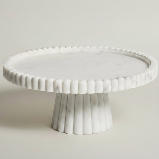 Indian White Marble - detail view - Stonewood Studio