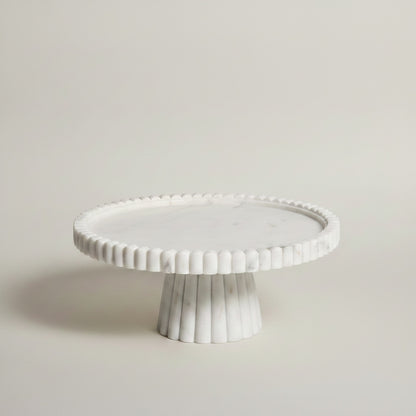 Indian White Marble Cake Palette | Stonewood Studio